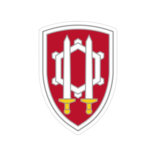 Engineer Command Vietnam 2 (U.S. Army) Transparent STICKER Die-Cut Vinyl Decal 6 Inch - The Sticker Space