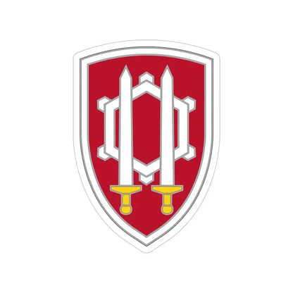 Engineer Command Vietnam 2 (U.S. Army) Transparent STICKER Die-Cut Vinyl Decal - The Sticker Space