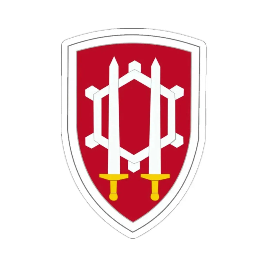 Engineer Command Vietnam (U.S. Army) STICKER Vinyl Die-Cut Decal 2 Inch - The Sticker Space