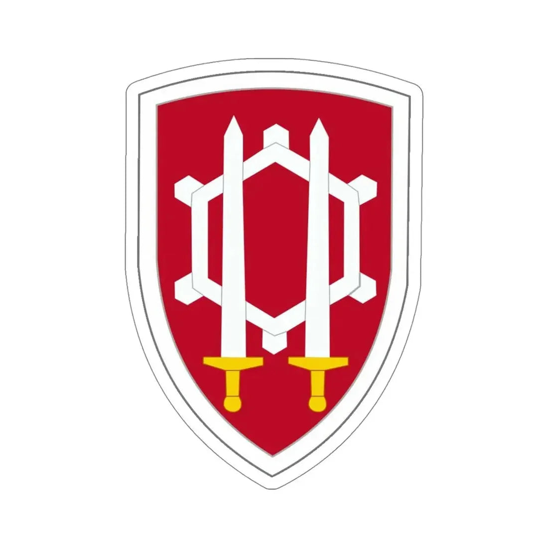 Engineer Command Vietnam (U.S. Army) STICKER Vinyl Die-Cut Decal 5 Inch - The Sticker Space