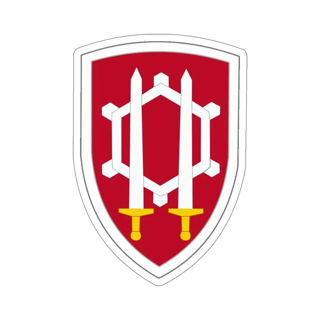 Engineer Command Vietnam (U.S. Army) STICKER Vinyl Die-Cut Decal 6 Inch - The Sticker Space