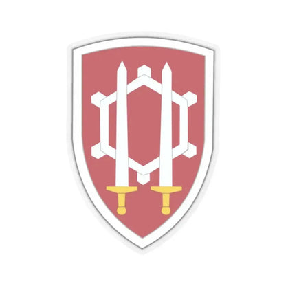 Engineer Command Vietnam (U.S. Army) STICKER Vinyl Kiss-Cut Decal 2 Inch Transparent - The Sticker Space