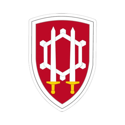 Engineer Command Vietnam (U.S. Army) STICKER Vinyl Kiss-Cut Decal 6 Inch White - The Sticker Space
