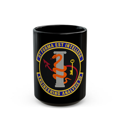 Engineering Analysis Squadron (U.S. Air Force) Black Coffee Mug-15oz-The Sticker Space