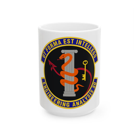 Engineering Analysis Squadron (U.S. Air Force) White Coffee Mug-15oz-The Sticker Space