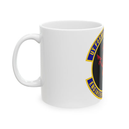 Engineering Analysis Squadron (U.S. Air Force) White Coffee Mug-The Sticker Space