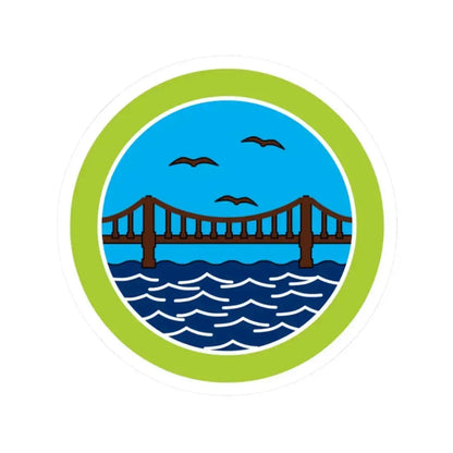 Engineering (Boy Scout Merit Badge) STICKER Vinyl Kiss-Cut Decal 2 Inch White - The Sticker Space