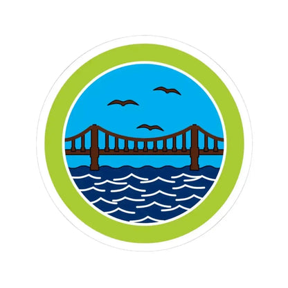 Engineering (Boy Scout Merit Badge) STICKER Vinyl Kiss-Cut Decal 3 Inch White - The Sticker Space