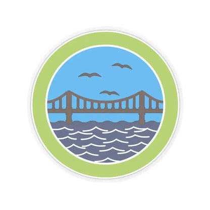 Engineering (Boy Scout Merit Badge) STICKER Vinyl Kiss-Cut Decal 6 Inch Transparent - The Sticker Space