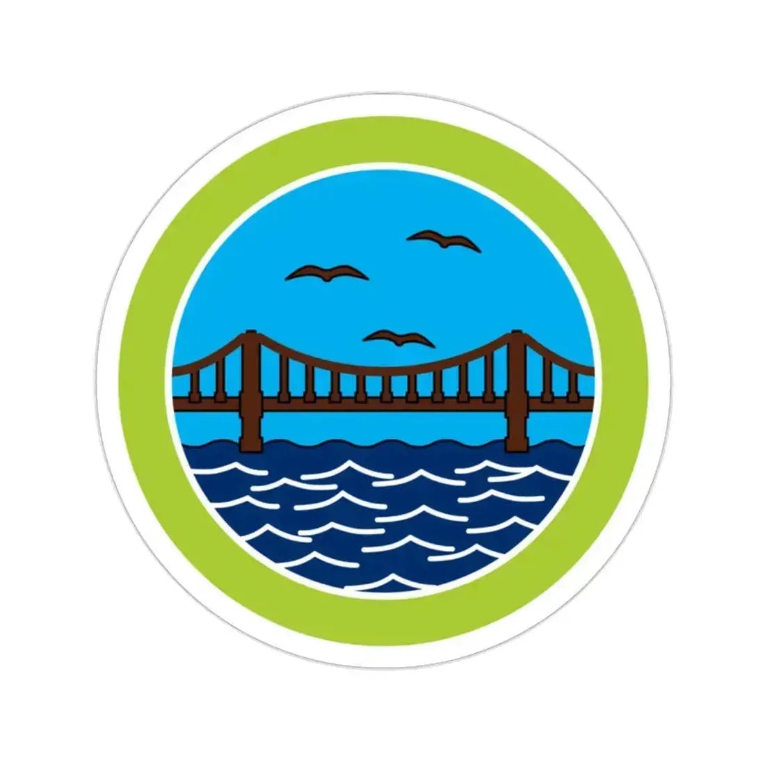 Engineering (Boy Scouts Merit Badge) STICKER Vinyl Die-Cut Decal 2 Inch - The Sticker Space