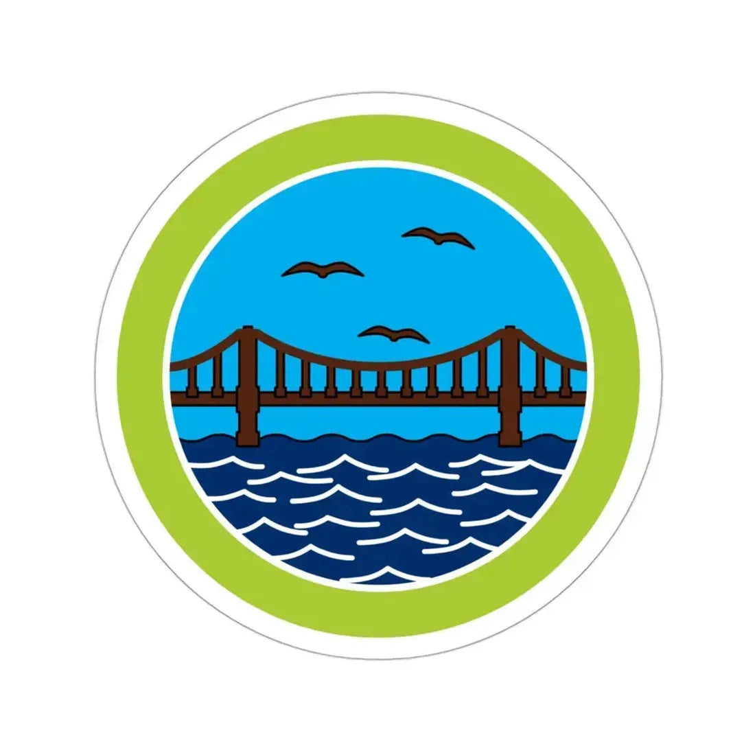 Engineering (Boy Scouts Merit Badge) STICKER Vinyl Die-Cut Decal 3 Inch - The Sticker Space