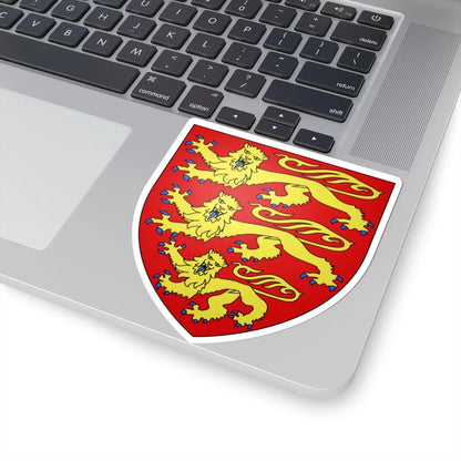 England COA (England) (Coat of Arms) STICKER Vinyl Kiss-Cut Decal - The Sticker Space