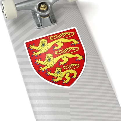 England COA (England) (Coat of Arms) STICKER Vinyl Kiss-Cut Decal - The Sticker Space
