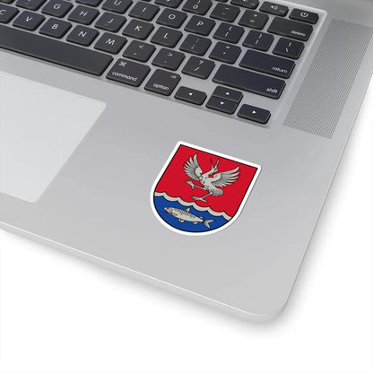 Engures novads COA (Latvia) (Coat of Arms) STICKER Vinyl Kiss-Cut Decal - The Sticker Space