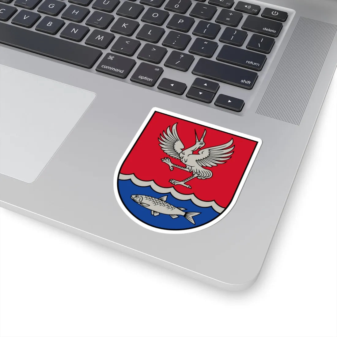 Engures novads COA (Latvia) (Coat of Arms) STICKER Vinyl Kiss-Cut Decal - The Sticker Space