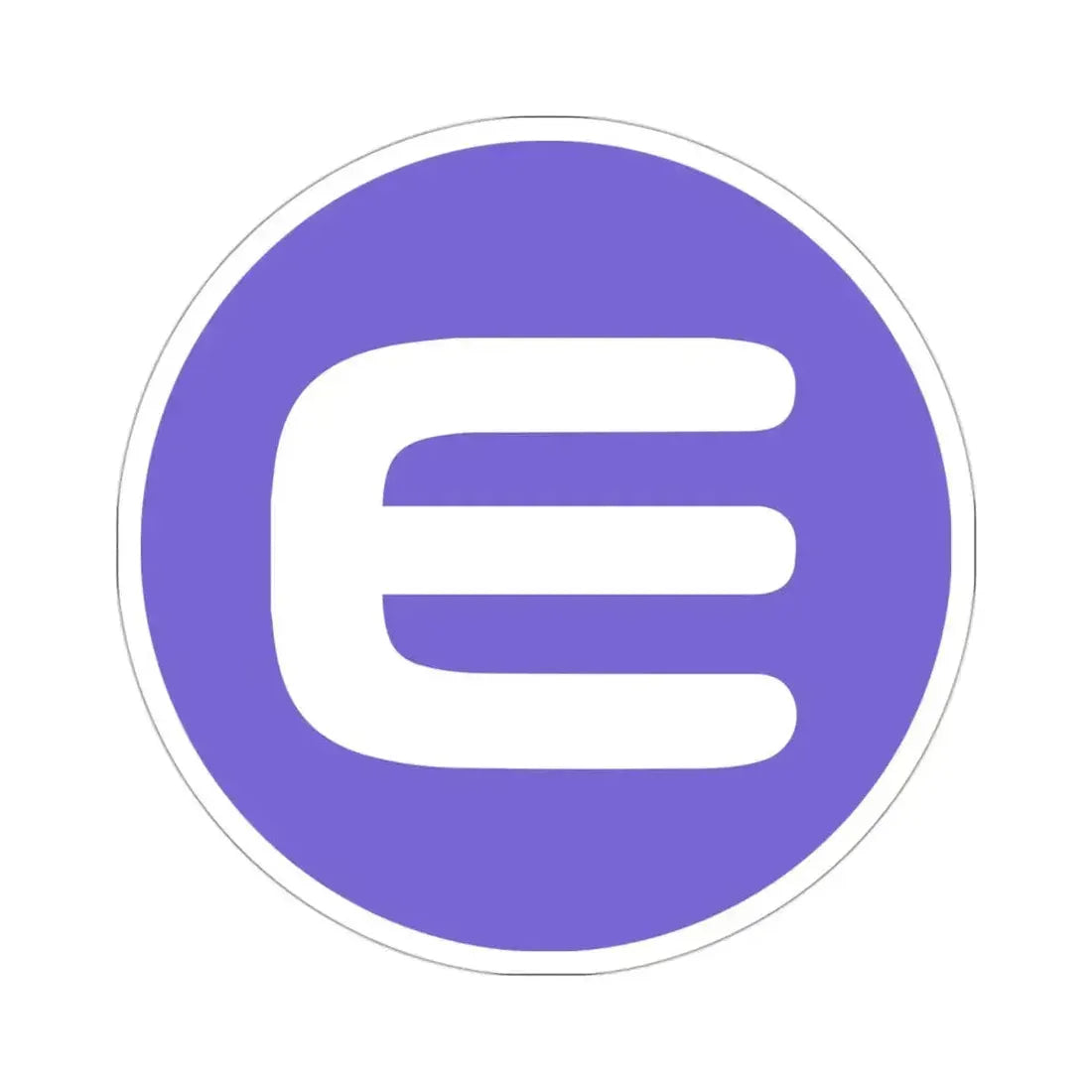 ENJIN COIN ENJ (Cryptocurrency) STICKER Vinyl Die-Cut Decal 3 Inch - The Sticker Space