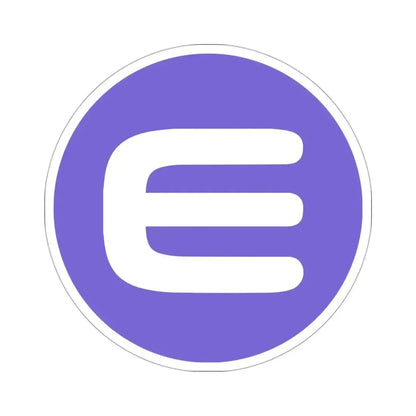 ENJIN COIN ENJ (Cryptocurrency) STICKER Vinyl Die-Cut Decal 3 Inch - The Sticker Space