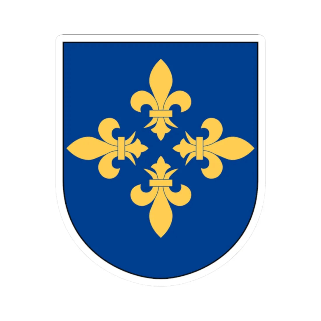 Enköping vapen (Sweden) (Coat of Arms) STICKER Vinyl Kiss-Cut Decal 2 Inch White - The Sticker Space