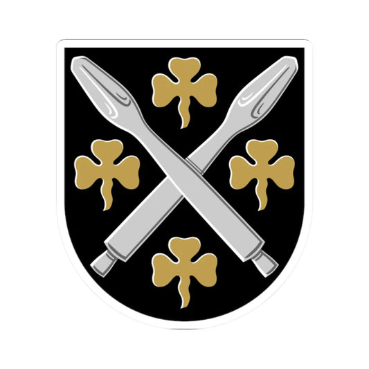 Enonkoski.vaakuna (Finland) (Coat of Arms) STICKER Vinyl Kiss-Cut Decal 2 Inch White - The Sticker Space