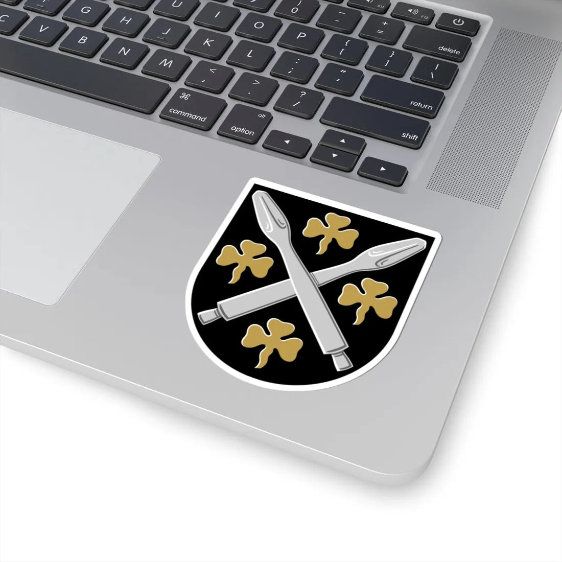 Enonkoski.vaakuna (Finland) (Coat of Arms) STICKER Vinyl Kiss-Cut Decal - The Sticker Space