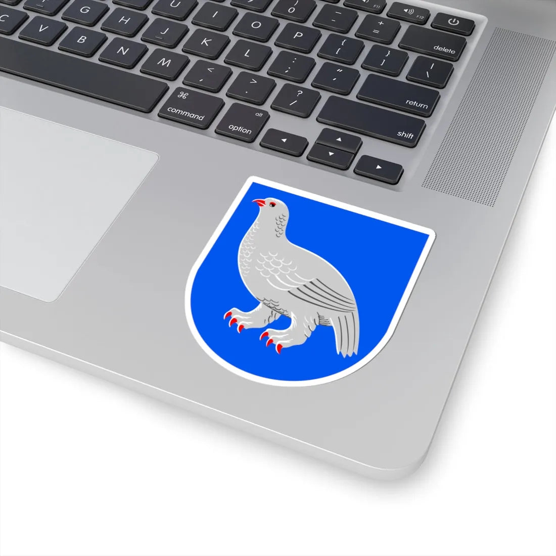 Enontekiö.vaakuna (Finland) (Coat of Arms) STICKER Vinyl Kiss-Cut Decal - The Sticker Space