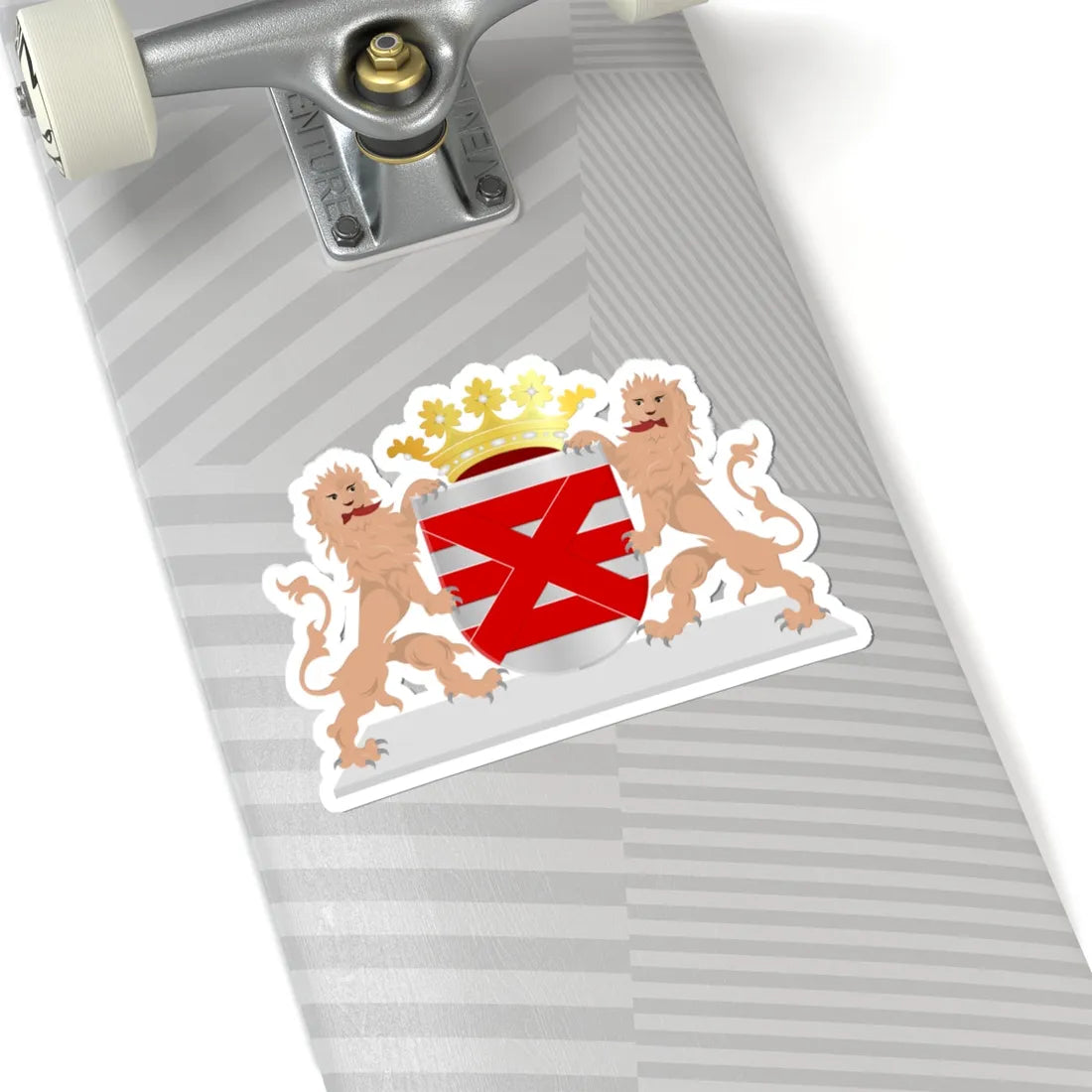 Enschede wapen (Netherlands) (Coat of Arms) STICKER Vinyl Kiss-Cut Decal - The Sticker Space