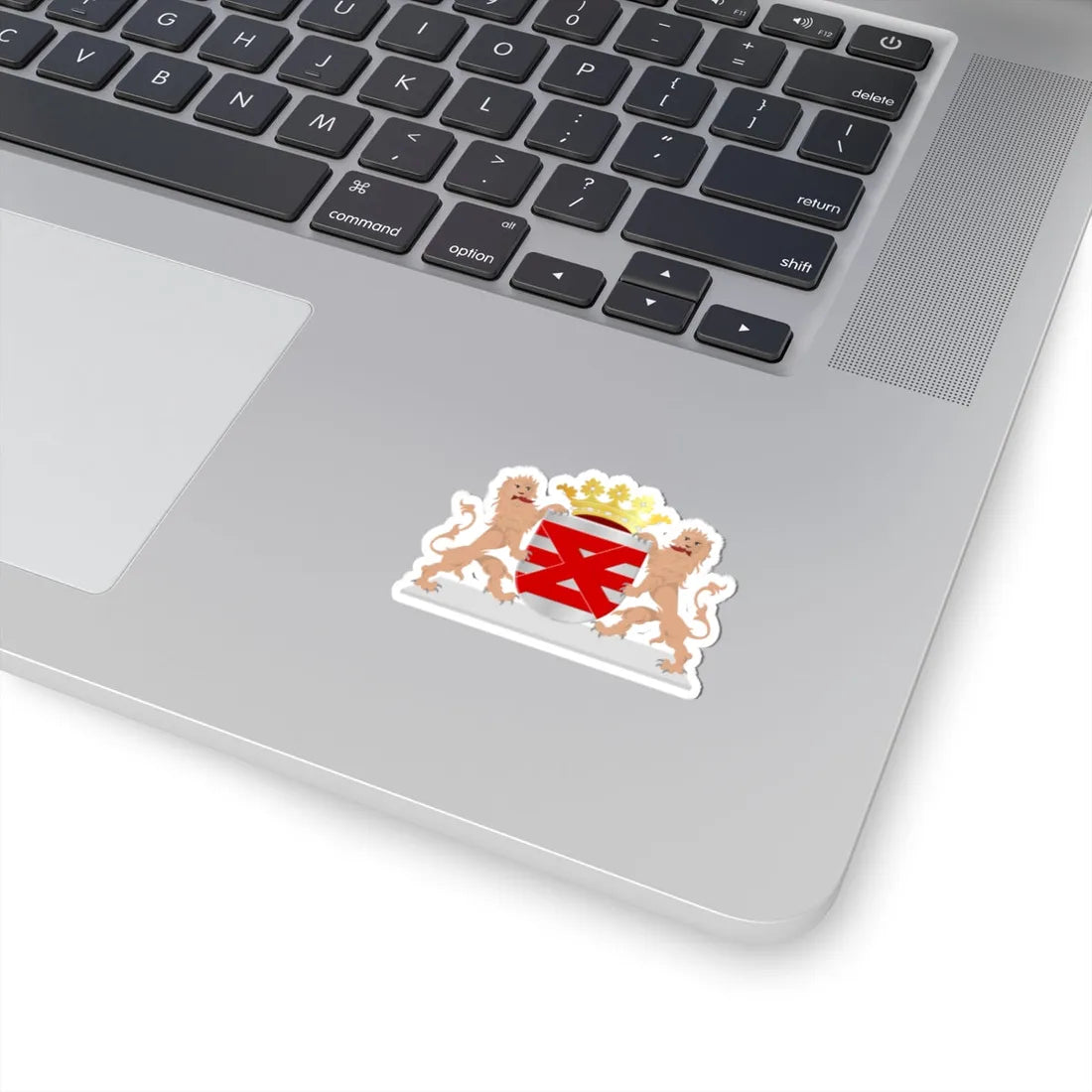 Enschede wapen (Netherlands) (Coat of Arms) STICKER Vinyl Kiss-Cut Decal - The Sticker Space