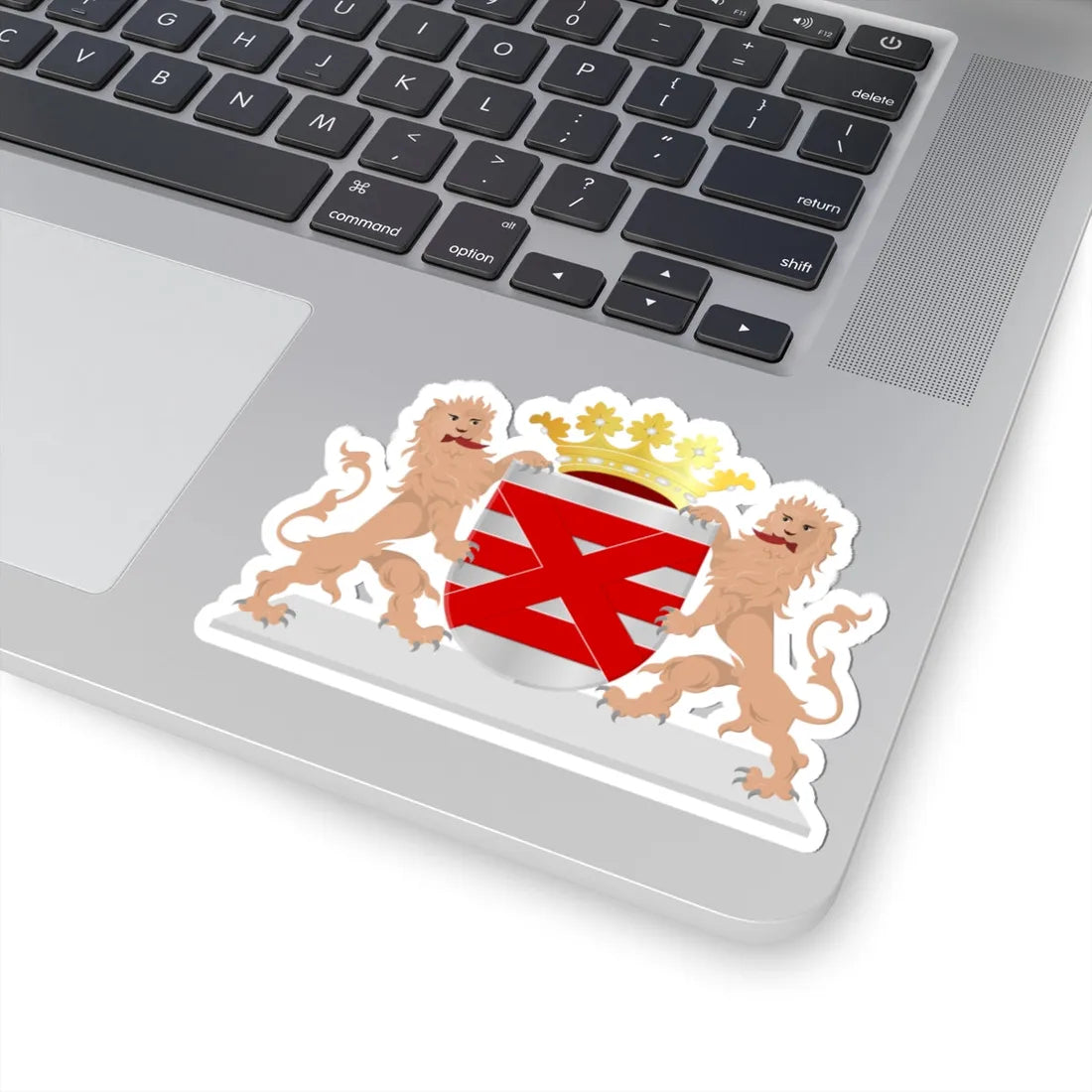 Enschede wapen (Netherlands) (Coat of Arms) STICKER Vinyl Kiss-Cut Decal - The Sticker Space