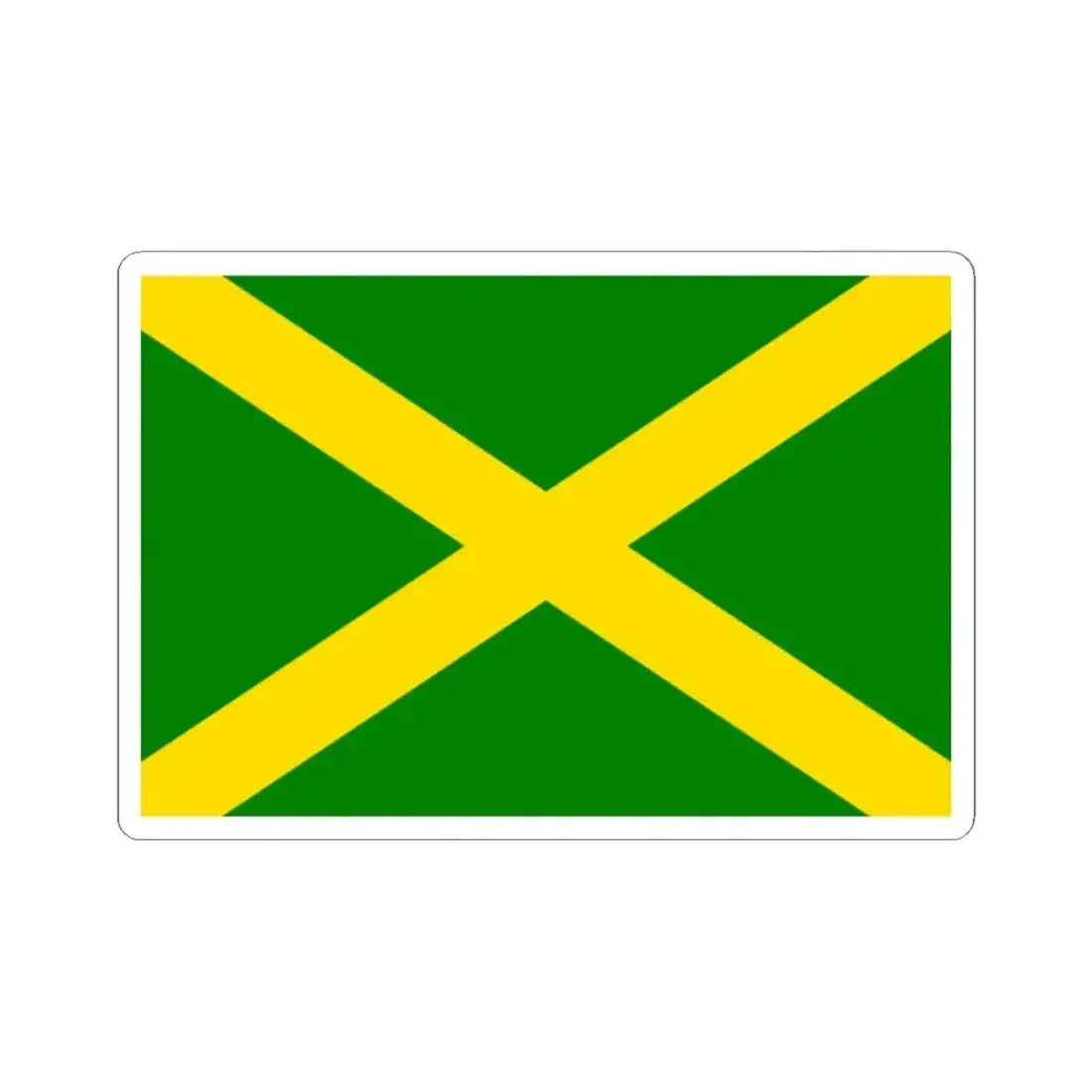 Ensign of Chinese Customs Qing Dynasty (China) STICKER Vinyl Kiss-Cut Decal 2 Inch White - The Sticker Space