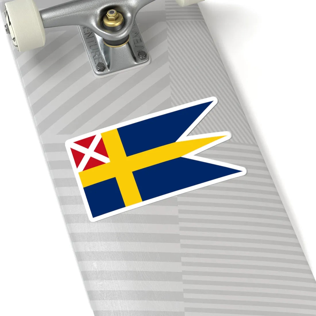 Ensign of Sweden and Norway 1815-1844 (Estonia) STICKER Vinyl Kiss-Cut Decal - The Sticker Space