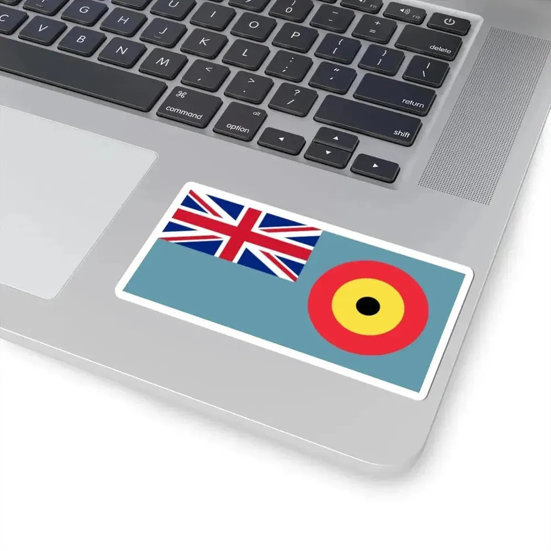 Ensign of the Belgian Section of the Royal Air Force (Belgium) STICKER Vinyl Kiss-Cut Decal - The Sticker Space