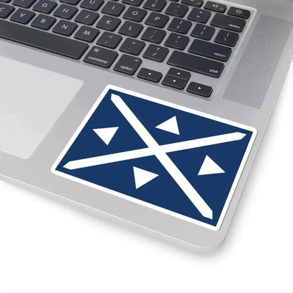 Ensign of the Chinese Salt Administration 1912-1929 (China) STICKER Vinyl Kiss-Cut Decal - The Sticker Space