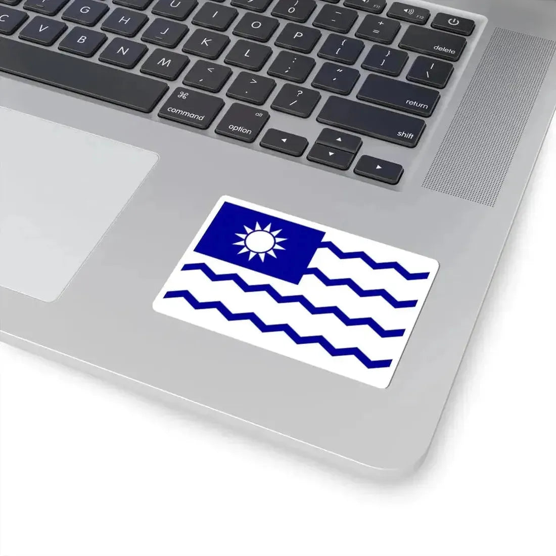 Ensign of the Chinese Salt Administration (China) STICKER Vinyl Kiss-Cut Decal - The Sticker Space
