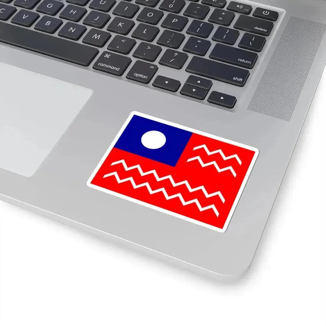 Ensign of the Chinese Water Police 1912 (China) STICKER Vinyl Kiss-Cut Decal - The Sticker Space