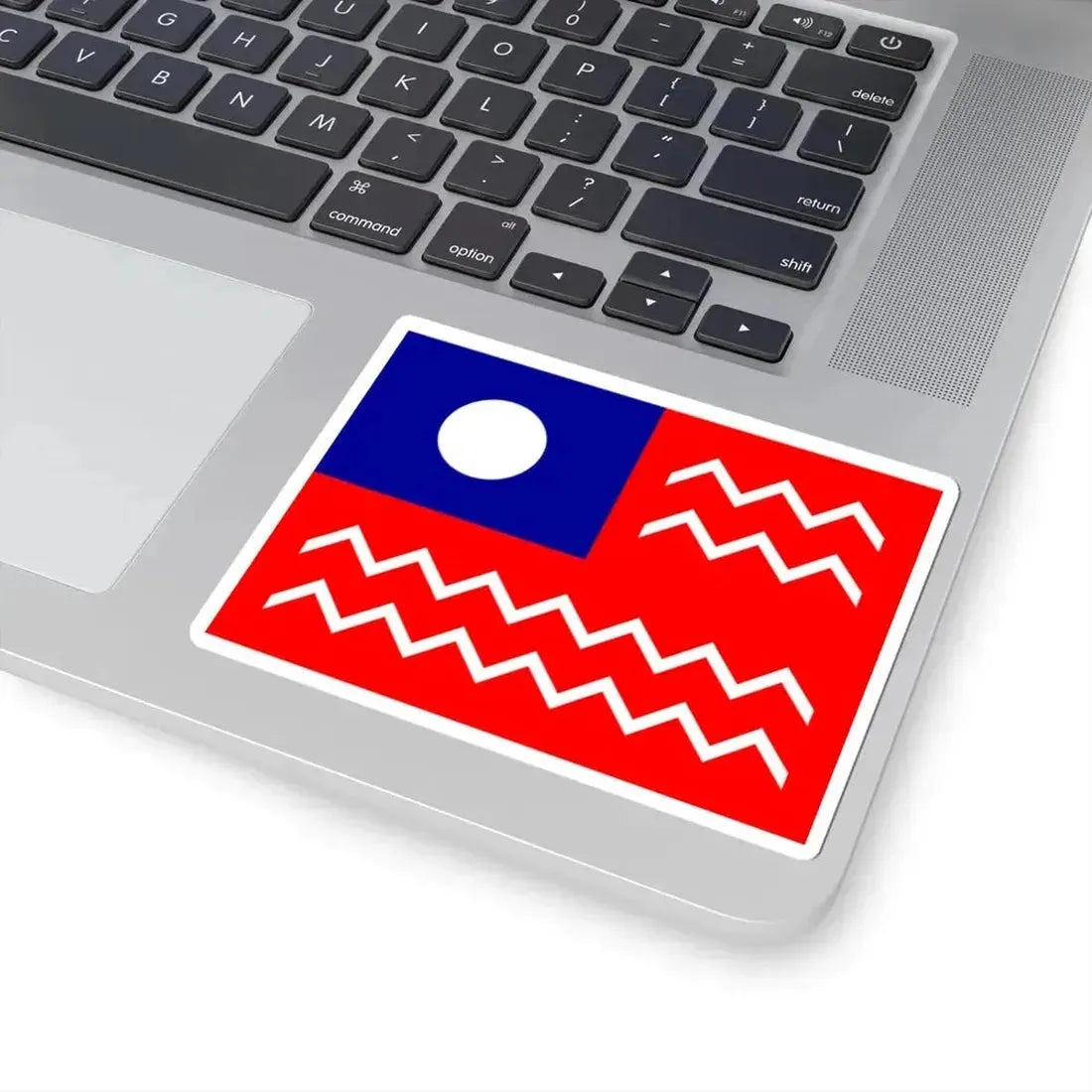 Ensign of the Chinese Water Police 1912 (China) STICKER Vinyl Kiss-Cut Decal - The Sticker Space