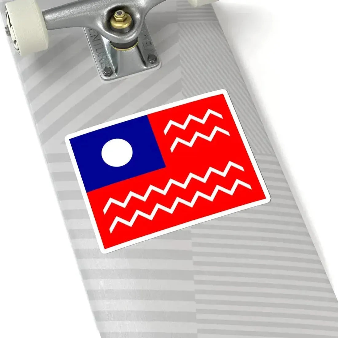 Ensign of the Chinese Water Police 1912 (China) STICKER Vinyl Kiss-Cut Decal - The Sticker Space