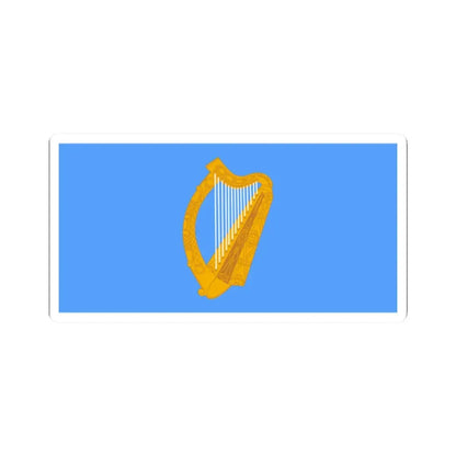 Ensign of the National Yacht Club Ireland pre-1945 (Ireland) STICKER Vinyl Kiss-Cut Decal 2 Inch White - The Sticker Space