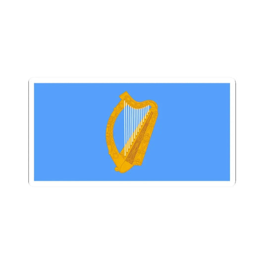 Ensign of the National Yacht Club Ireland pre-1945 (Ireland) STICKER Vinyl Kiss-Cut Decal 2 Inch White - The Sticker Space