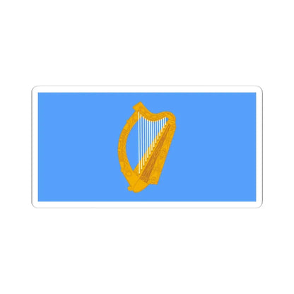 Ensign of the National Yacht Club Ireland pre-1945 (Ireland) STICKER Vinyl Kiss-Cut Decal 3 Inch White - The Sticker Space