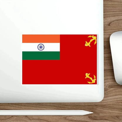 Ensign of the Port of Cochin (India) STICKER Vinyl Die-Cut Decal - The Sticker Space