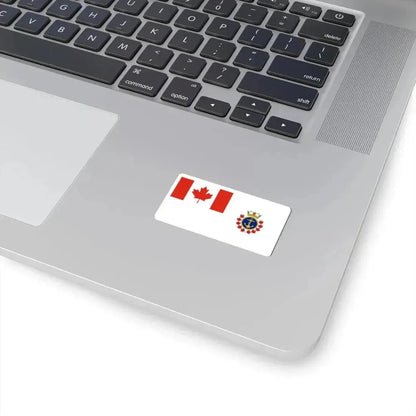 Ensign of the Royal Canadian Sea Cadets (Canada) STICKER Vinyl Kiss-Cut Decal - The Sticker Space