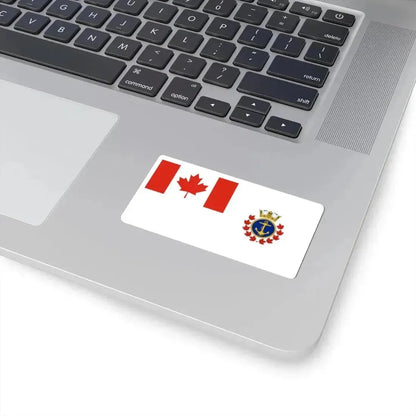 Ensign of the Royal Canadian Sea Cadets (Canada) STICKER Vinyl Kiss-Cut Decal - The Sticker Space