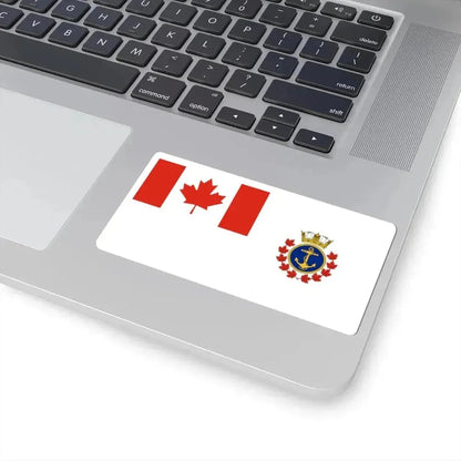 Ensign of the Royal Canadian Sea Cadets (Canada) STICKER Vinyl Kiss-Cut Decal - The Sticker Space