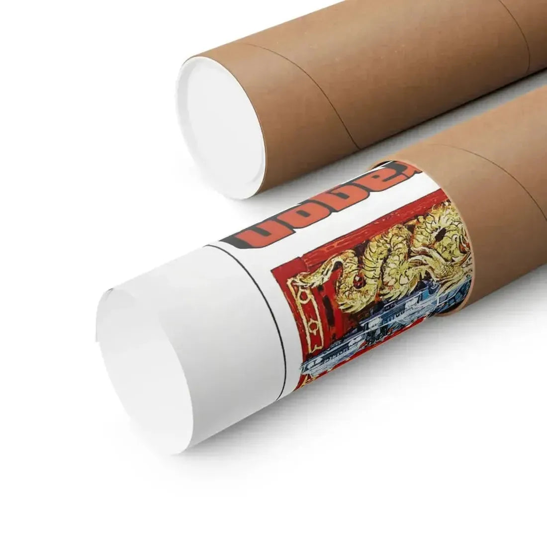 ENTER THE DRAGON 1973 - Paper Movie Poster - The Sticker Space