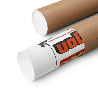 ENTER THE DRAGON 1973 - Paper Movie Poster - The Sticker Space