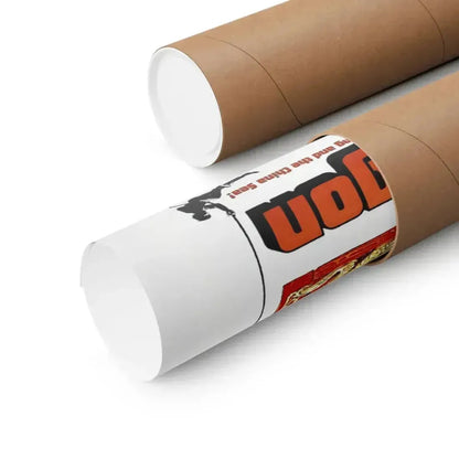 ENTER THE DRAGON 1973 - Paper Movie Poster - The Sticker Space