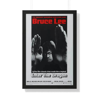ENTER THE DRAGON (2) 1973 - Framed Movie Poster - The Sticker Space
