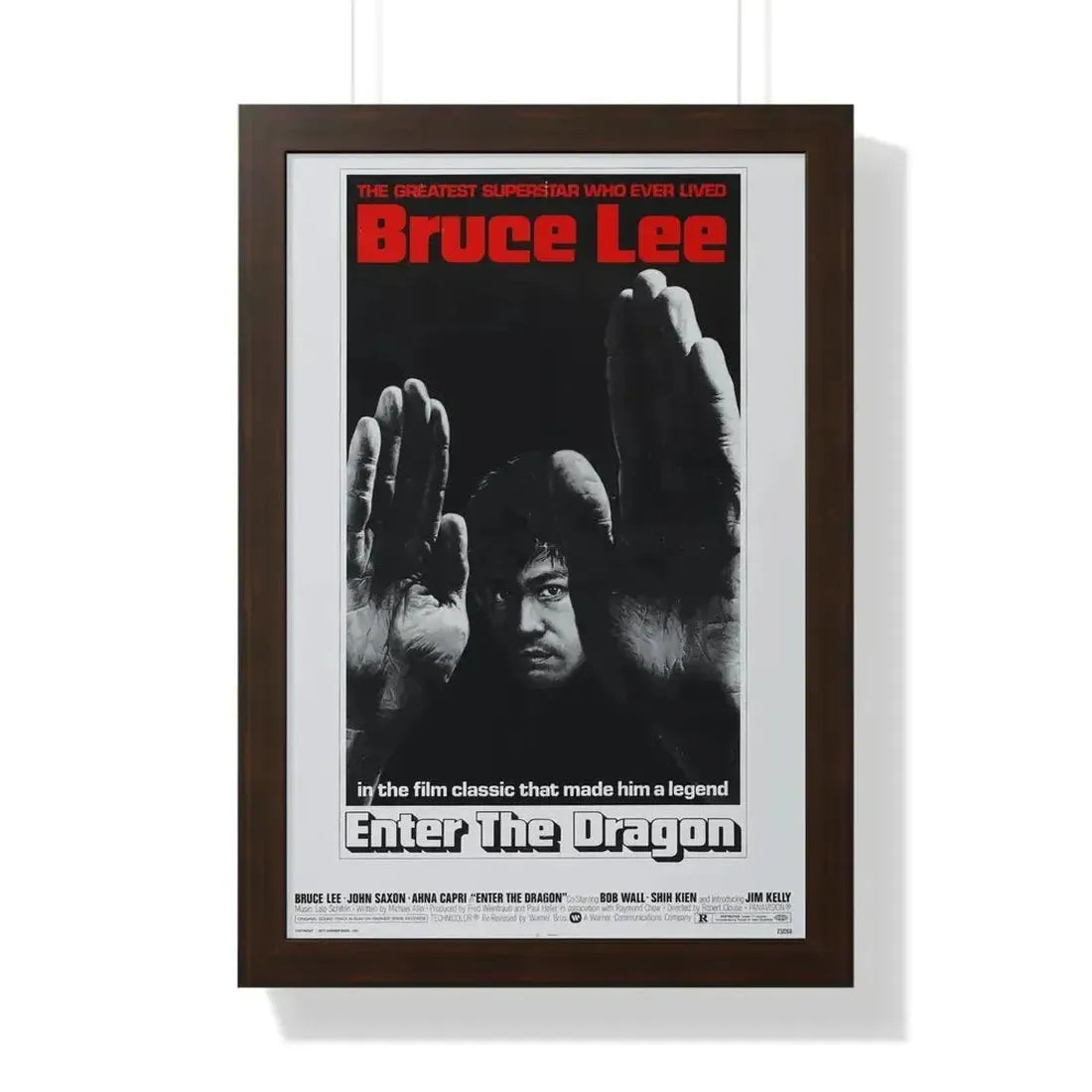 ENTER THE DRAGON (2) 1973 - Framed Movie Poster - The Sticker Space