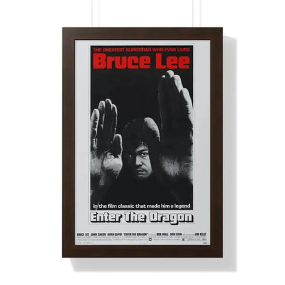 ENTER THE DRAGON (2) 1973 - Framed Movie Poster - The Sticker Space