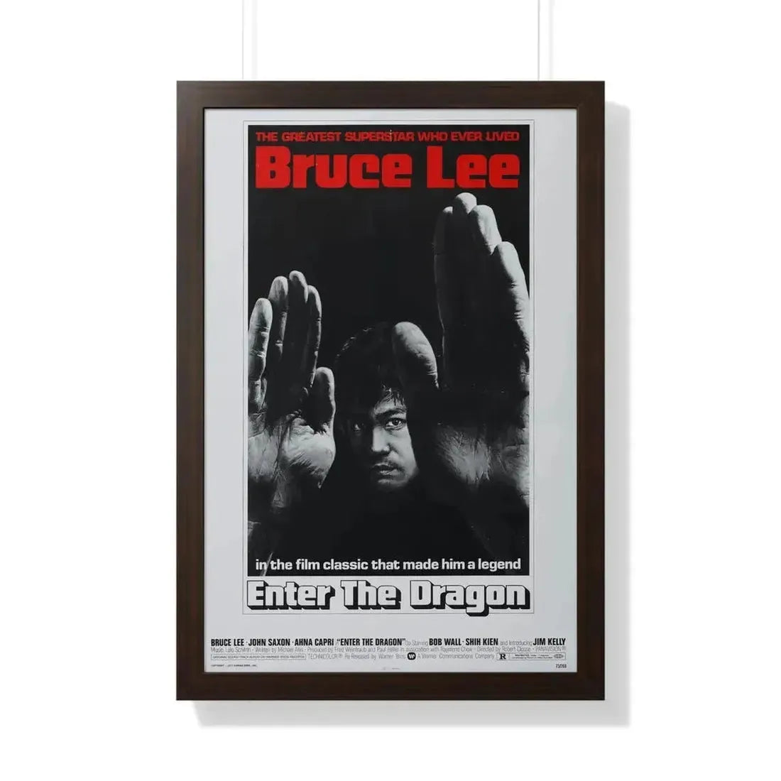 ENTER THE DRAGON (2) 1973 - Framed Movie Poster - The Sticker Space